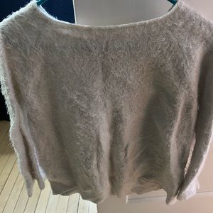 White Womens Lou Grey sweater (white)